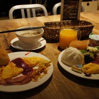 朝食ビュッフェ