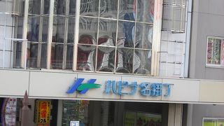 仙台駅に近いアーケード