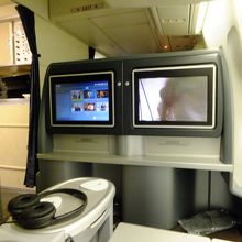 フルフラットのシート