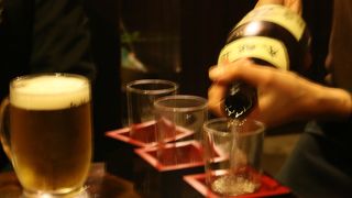 日本酒をいただきました。