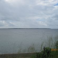 灯台より見た竹富島