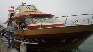 揺れは少なく快適ですが・・