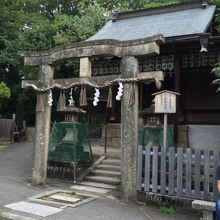厳島神社、拝殿。