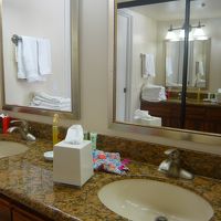 マスターベッドルームと繋ぎの化粧室