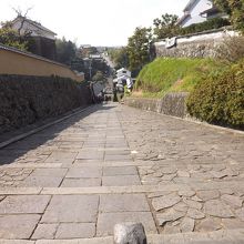 酢屋の坂を撮影