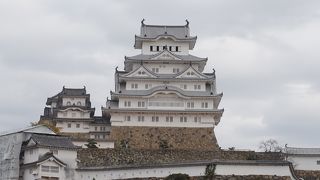 真っ白のお城です