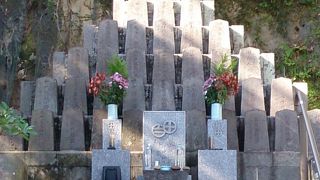 城山のはずれで黎明館の近くに立派な碑があります