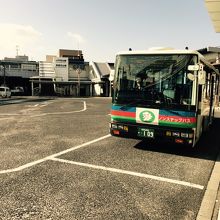 近江鉄道バス車両。