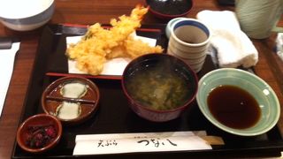 出来立てサクサクの天ぷら！