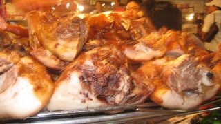 屋台が楽しい！