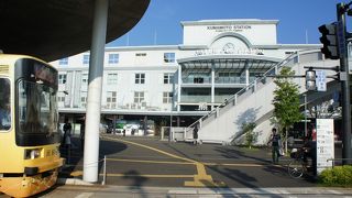 熊本駅と熊本市の観光地を結びます