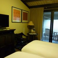 最も安い部屋なので、スペースは最小限です