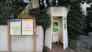 大湯間欠泉のそばにあります！