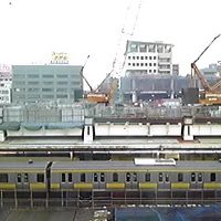 部屋の窓からの景色