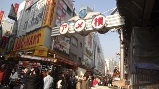 御徒町から上野まで