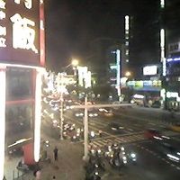 部屋の窓からの景色