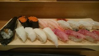 銀座でがっつりお寿司