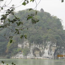 漓江の畔へ辿り着く