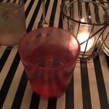 サービスのハーブティ、香りも味もGoo！