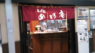 新木場駅の立ち食いソバ