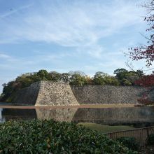 西外堀に面している