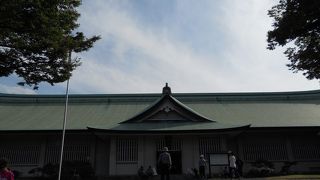 大阪城の近くにあります