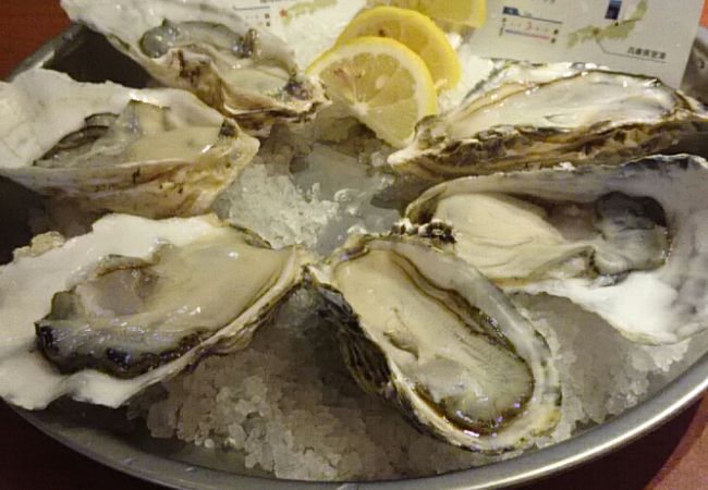 手軽に牡蠣を楽しめる