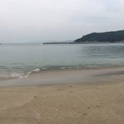 きれいな砂浜のある島