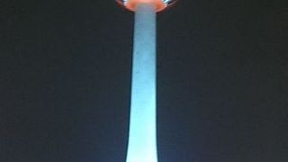 ライトアップされた京都タワー