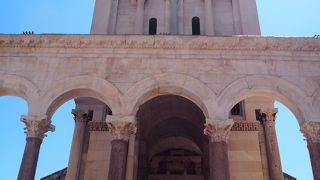 スプリットの街を一望