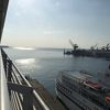 イルミネーション、海、豪華客船の出航etc　バルコニーからの眺めが楽しい