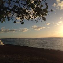 ウエディング撮影中