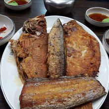 焼き魚の盛り合わせ