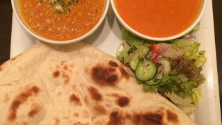 とてもおいしいインドカレー