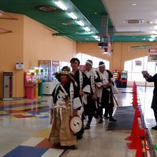 平和堂石山店にて、イベント『忠臣蔵』の模様。