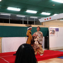 平和堂石山店にて、イベント『忠臣蔵』の模様。