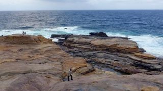 夕陽の名所千畳敷