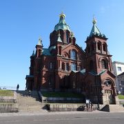ロシア正教の教会。