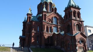 ロシア正教の教会。