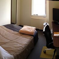 シングルタイプ・部屋からの眺めはあまり・・・