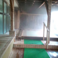 風情タップリの露天風呂へ