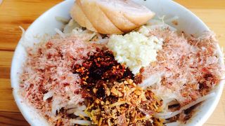 絶品のまぜそば！