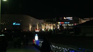 平日の夜ならゆっくり観られます ♪