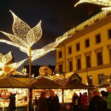 クリスマスのイルミネーション