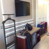 部屋も広く、大きなスーツケースだって全然問題なし
