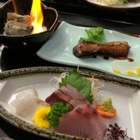 お刺身もサザエもおいしい！