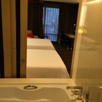 開けると部屋と繋がり開放的です