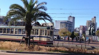 カラフルな車両