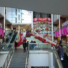 左ヨドバシ、右マルイ