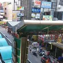 Taniya Shopping Plaza のゲート入口